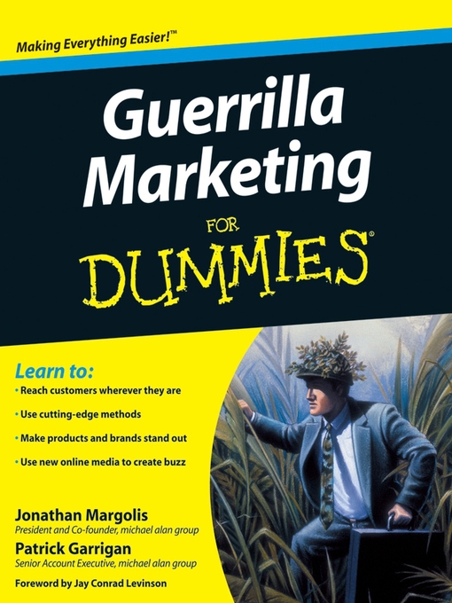 Title details for Guerrilla Marketing For Dummies® by Jonathan Margolis - Available